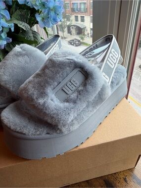 UGG Disco Slide Slippers never used